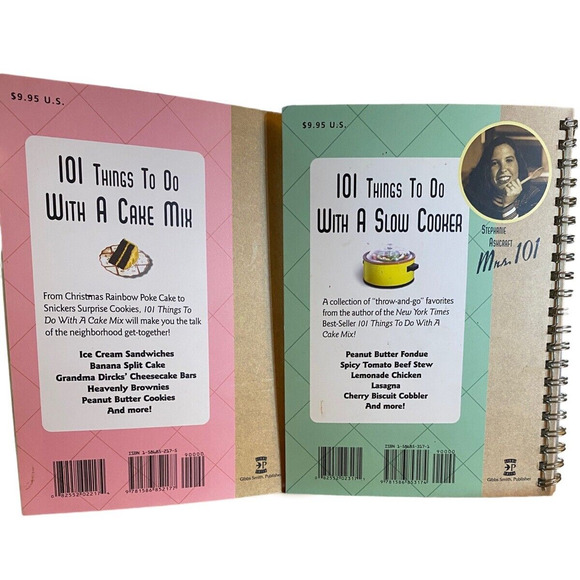 101 Things To Do With CAKE & SLOW COOKER Cookbooks By Stephanie Ashcraft Recipes - Picture 3 of 10